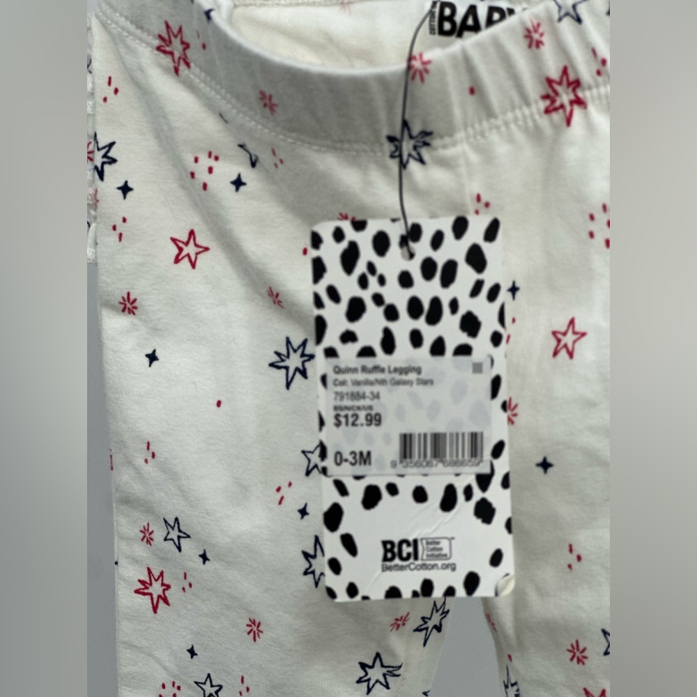 Star Print Baby Pants - Picture 4 of 4